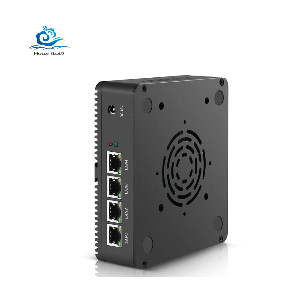 HLY мягкий маршрутизатор J1800 J1900 процессор 4 гигабитный Ethernet Lan RJ45 pfsense Linux брандмауэр vpn-barebone Мини ПК