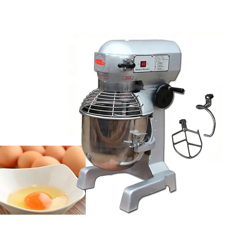 10-80L Commercial Planetary Mixer Baking Equipment Dough Mixer Egg Blender