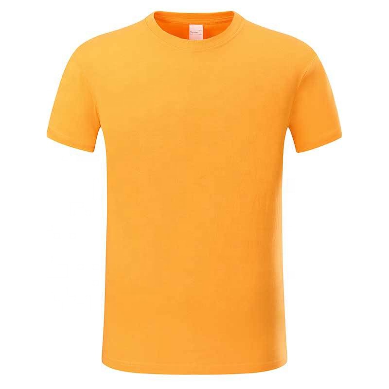 Cotton Amazon Exclusive Plus Size Cotton Solid Color T-Shirt Round Neck Short Sleeve Men T-Shirt