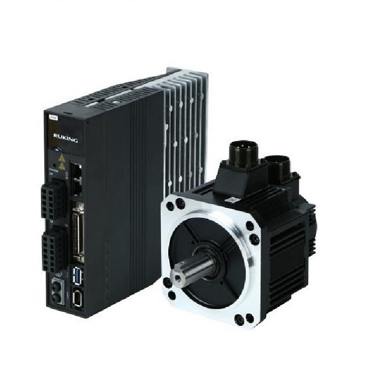 Stable Working RUKING 5kw Servo Motor with AC Servo Controller HQ5M180-500D20Q1+SEA3-50HRCP