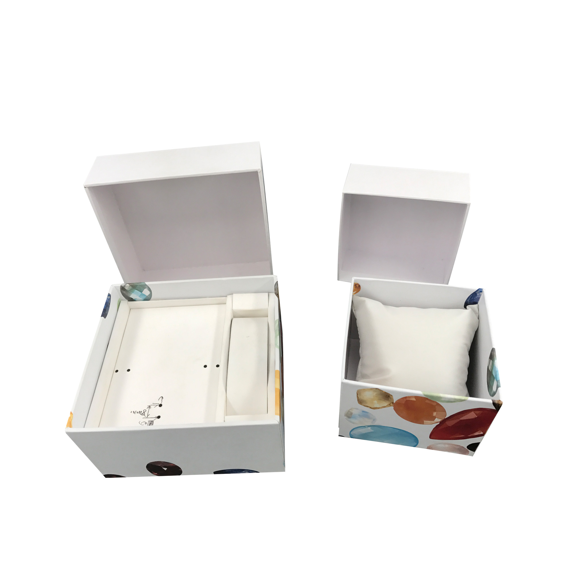 New Hot Selling Products Wholesale Custom Logo Jewelry Wrapping Paper Box With Lid