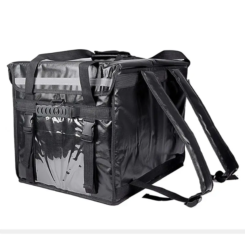 62'' 500D Fast Waterproof Food Delivery Bag Backpack Take Away Custom Logo Insulated Bag