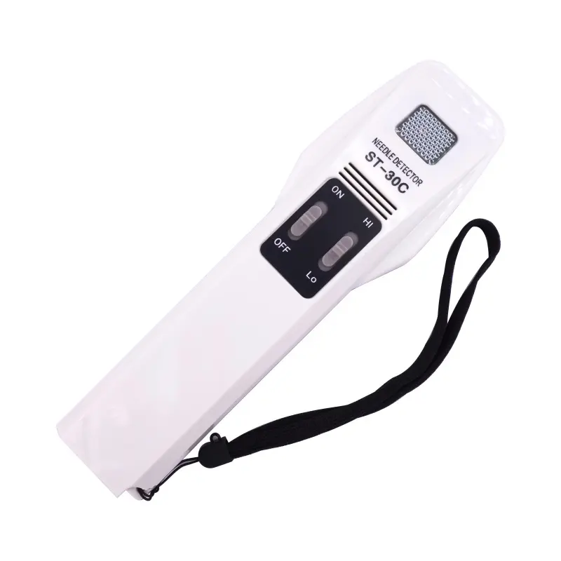 Garment Hand held needle detector ST-30C high precision food wood nail iron metal clothing toy leather metal detector chemical