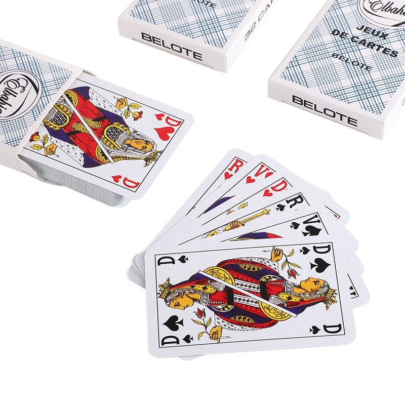 High Quality Durable Poker Card game Cheap Luxury Customized Design Personalized Printed Playing Cards