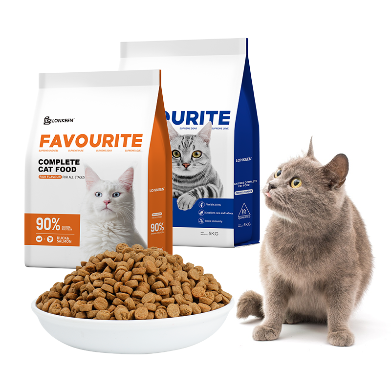 Factory Direct No Additive Safe Nutritious Everyday Delicious Chicken Fish Dry Baked Cat Food