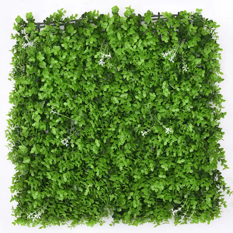 Multicolor boxwood artificial Green Grass Wall indoor garden wall with best quality