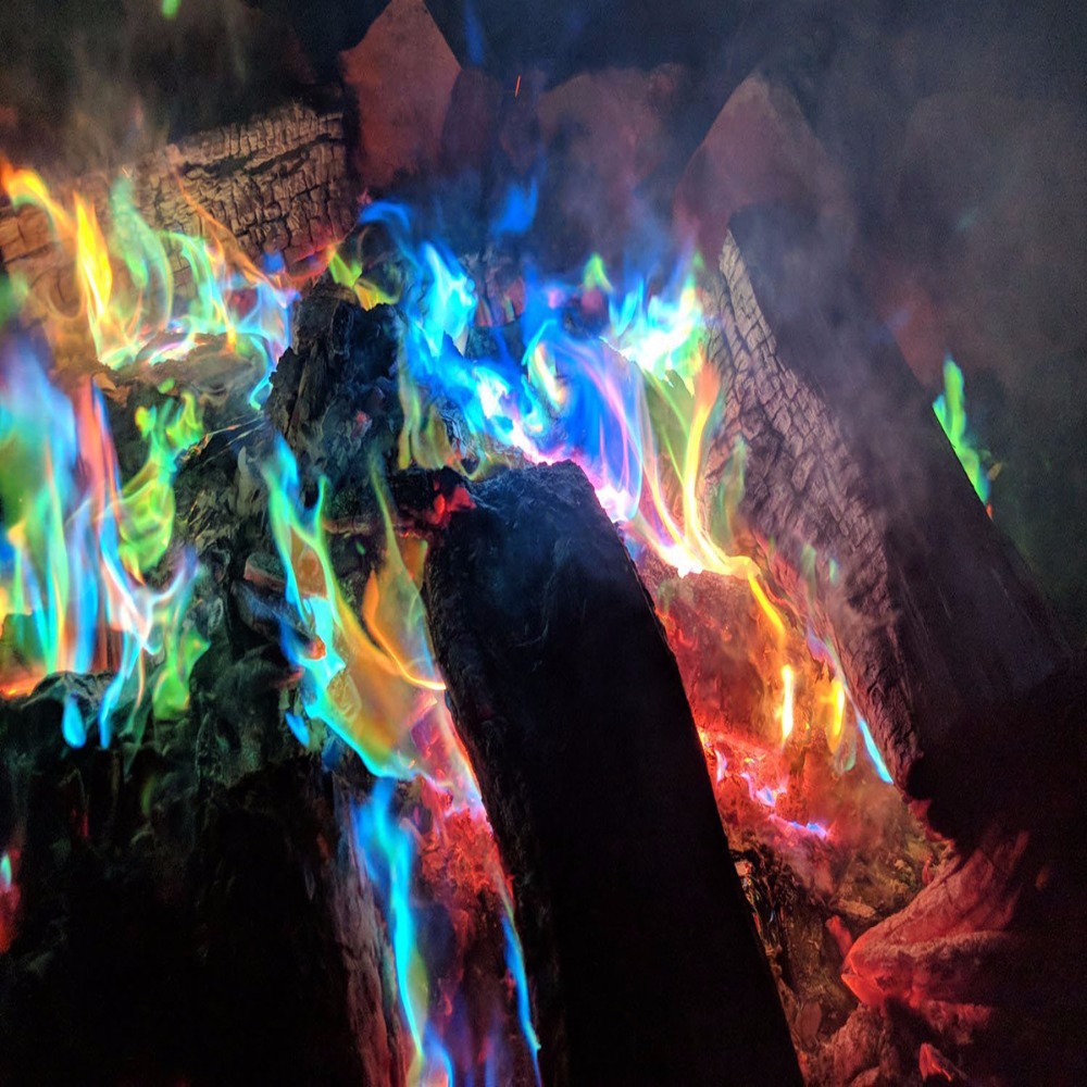 Campfire Changing Rainbow Magic Mystical Bonfire Fire Color Changer