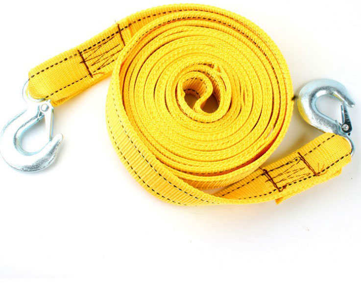 Ordinary 5 meters 5 tons double-decker car nylon tow rope car pull rope 5 meters 5 tons car outdoor supplies wholesale