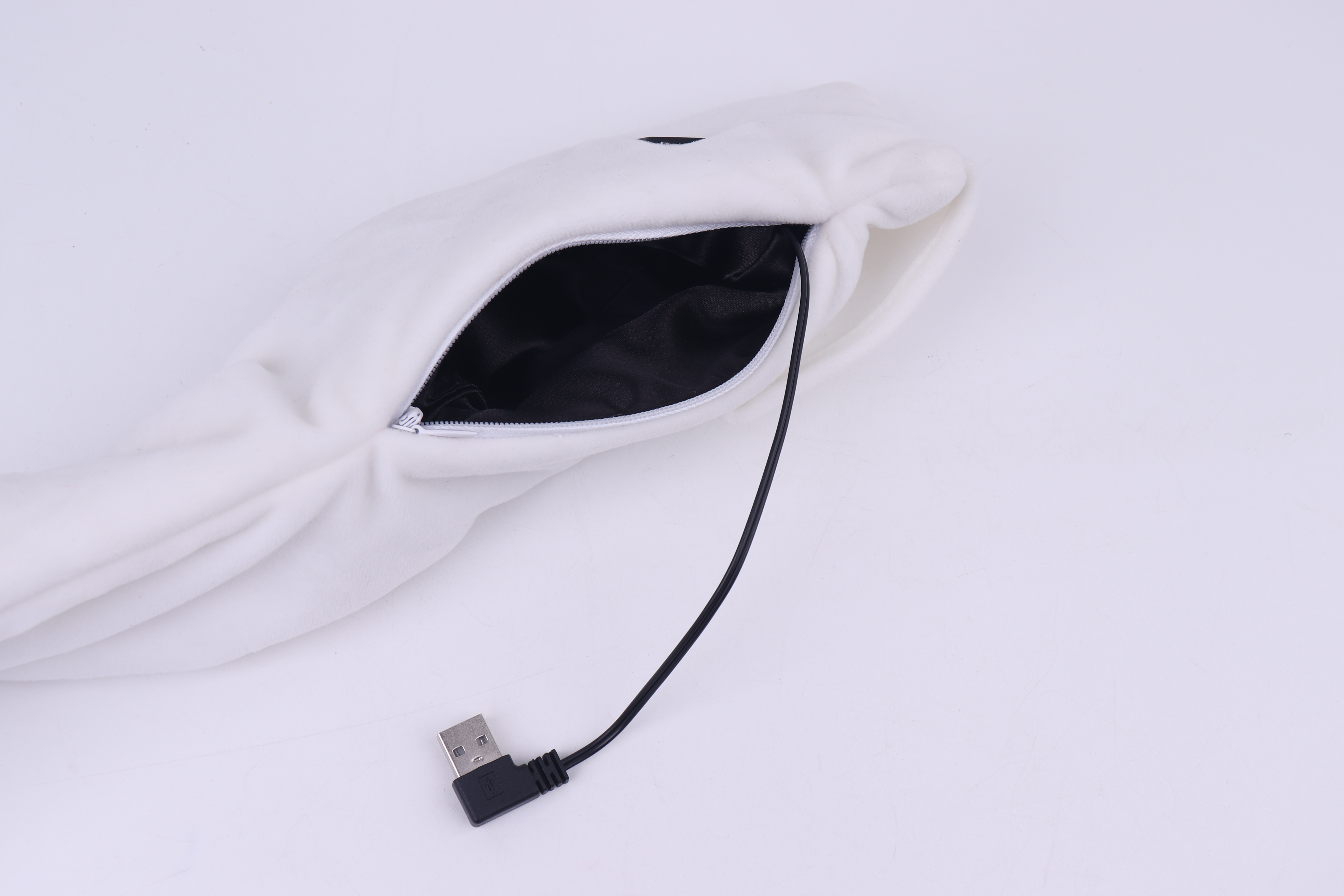 Wholesale High Quality Multi-function Usb Heated Winter Plush Scarf