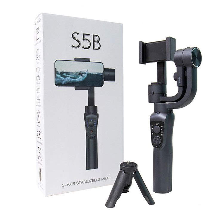 Amazon горячая Распродажа S5B все в одном мобильный шарнирное соединение с приложением & синий зуб поддерживает 3 оси смартфона gimbal 4 в 1