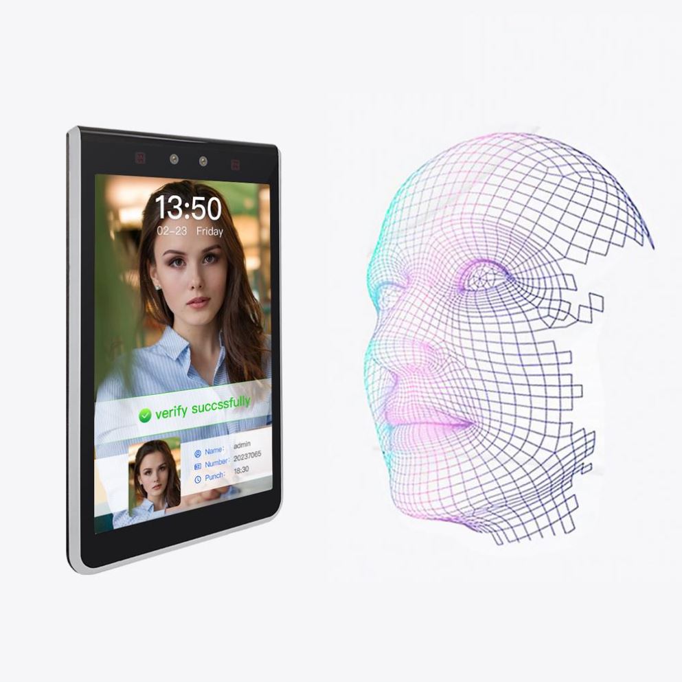 Contactless Electronic Face Recognition Forehead Thermometer