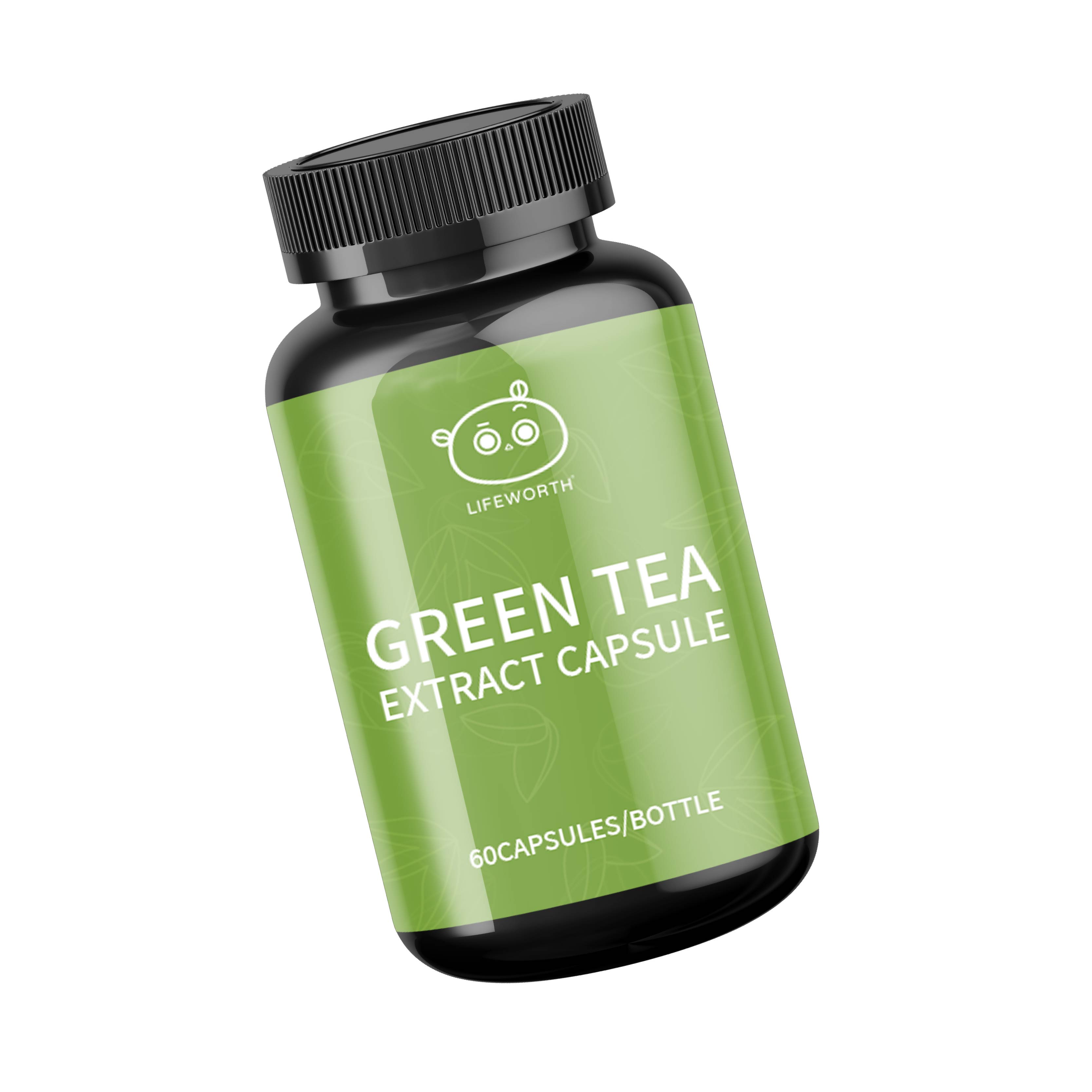 Lifeworth private label diet tea weight loss green tea extract capsules