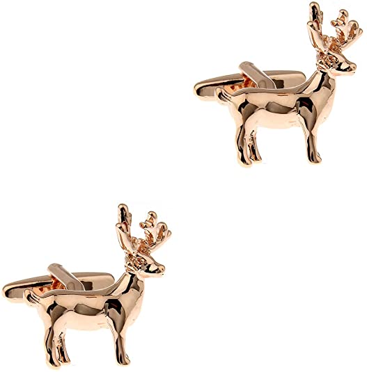 Animal Cufflink Fashion Men Cuff Link With Velvet Bag