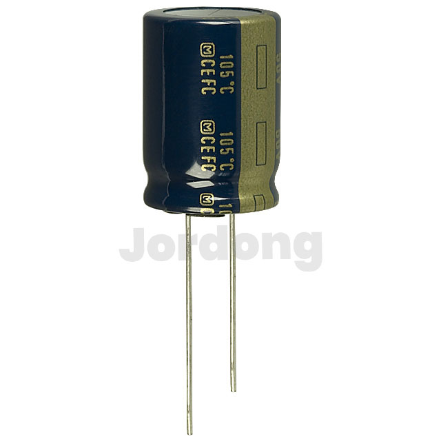Электролитические конденсаторы низкого импеданса JORDONG 560uF 63V 20% Радиальный 7,5 мм 2160MA 5000H радиальный свинцовый Тип FC EEU-FC1J561