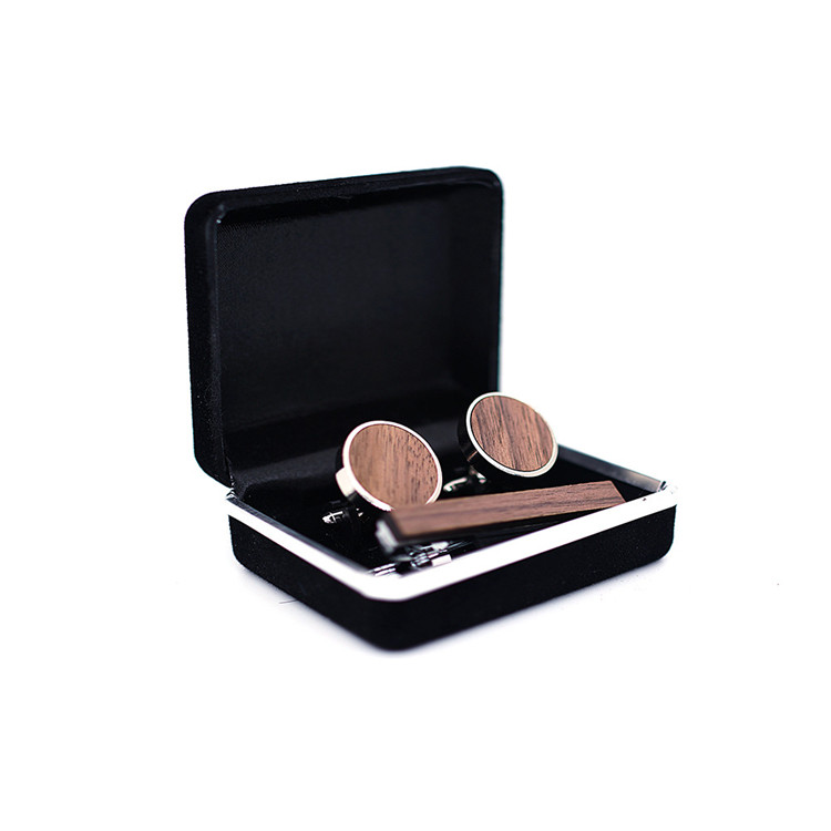 Wholesale Luxury shirt Wooden nautical cufflinks sets