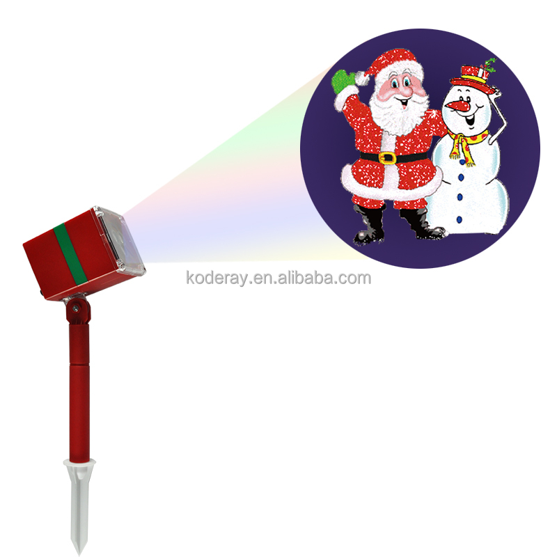 LED Christmas Projection light Animated Pictures LED Gift Box Projector Suitable for indoor and outdoor use