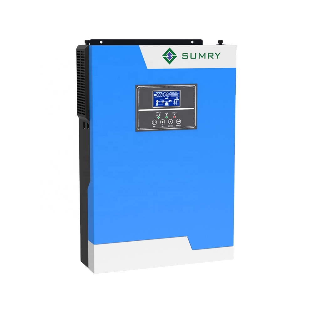 Sumry mppt inverter 5.5KW 48V ila 220V 230V dahili mppt 100A pil wifi modeli olmadan calisma istege bagli