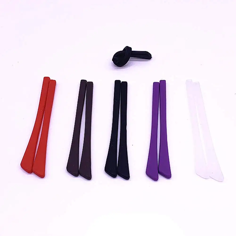 Silicone Eyeglasses Tips Sleeve Retainer, Anti-Slip Elastic Comfort Glasses Retainers For Spectacle Reading Glasses