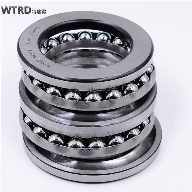 WTRD Brand Double Direction 52207 Thrust Ball Bearing with steel cage