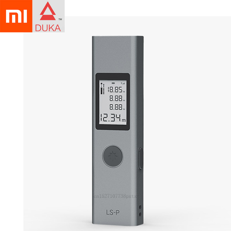 Xiaomi Duka 40m лазерный дальномер LS-P USB вспышка для зарядки дальномер высокая точность измерения дальномер