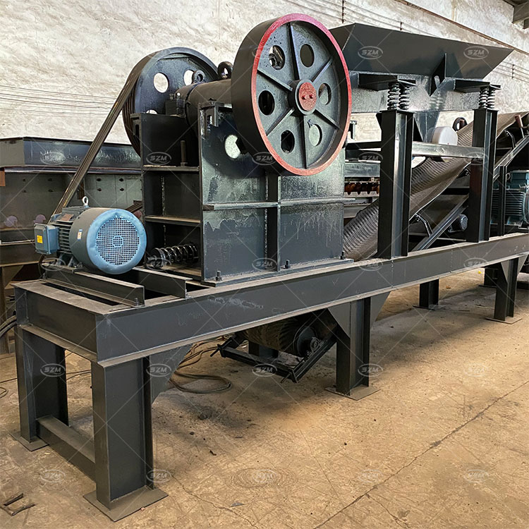 Jaw Stone Crusher 300 Ton Per Hr Crusher Plant 70-150 T/H 240 X 450 Hard Minerals Crushers On Sale