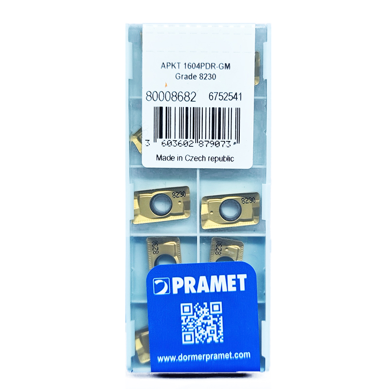 Pramet Indexable Milling Carbide Inserts APKT1604PDR-GM 8230
