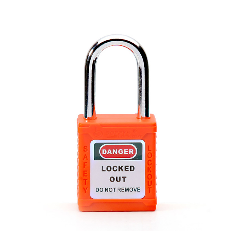BOZZYS Manufacturer Lockout Red Safety Padlock for Industrial Equipment Prevent Misuse with Master Key