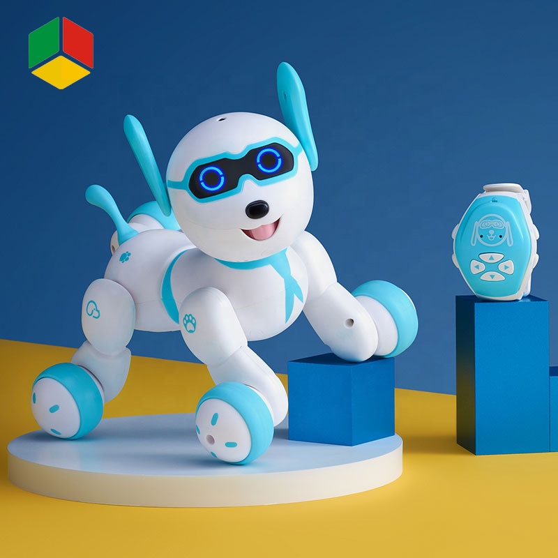 Многофункциональные умные часы QS Toy с дистанционным управлением, интерактивные наручные часы с дистанционным управлением, собака-робот с USB