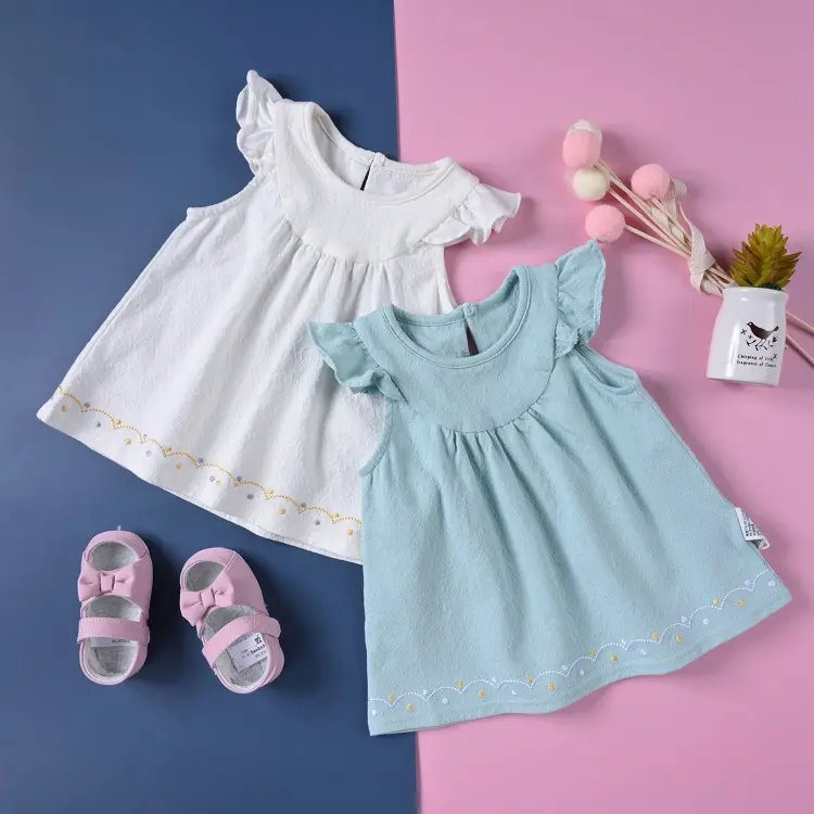 High Quality Wholesale New Style Spring Girls Dresses Kids Children Clothing Baby Girl Dresses