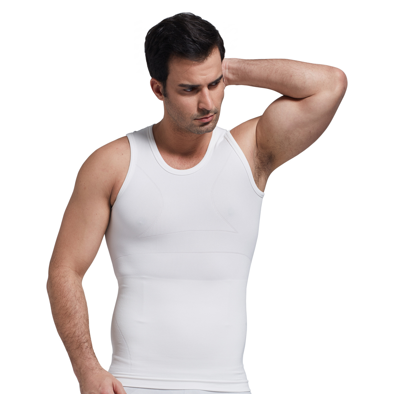 Elastic breathable Slimming Body Shapewear men slimming vest
