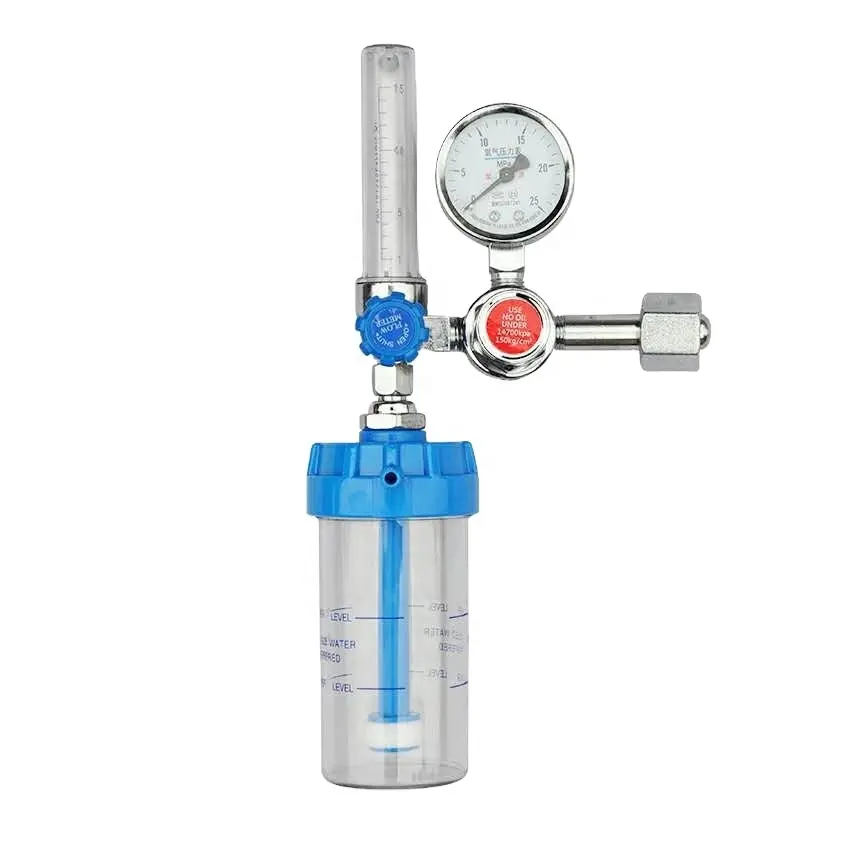 oxygen regulator with flowmeter and Humidifier oxygen cylinder