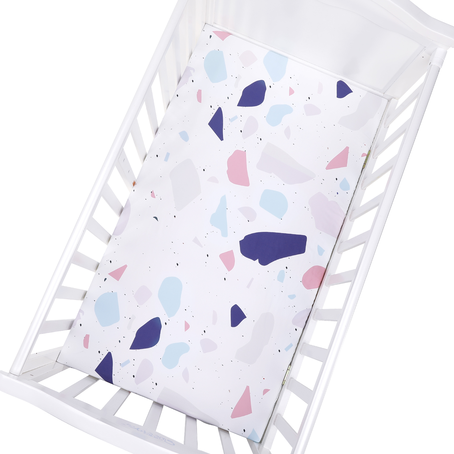 Amazon hot sale jersey cotton 2 pack Baby crib sheets