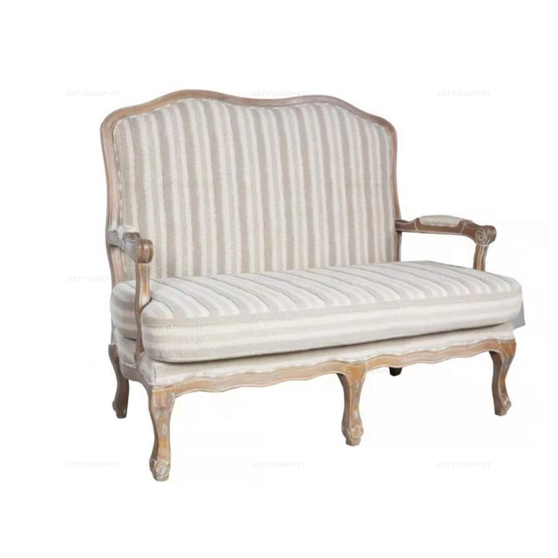 Living Room Furniture Arm Chair Double Hotel Large Distress White Accent Chair