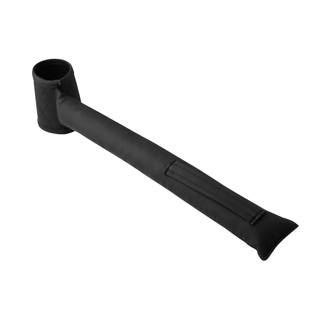 Factory Direct Sales CSB083-BK Car Seat Gap Filler Pad PU Leather Console Side Pocket Organizer
