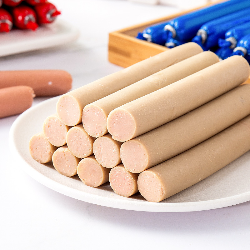 Best Selling Pet Food Fish Ham Sausage Pet Cheap Snacks Beef Sausage For Cat Treats