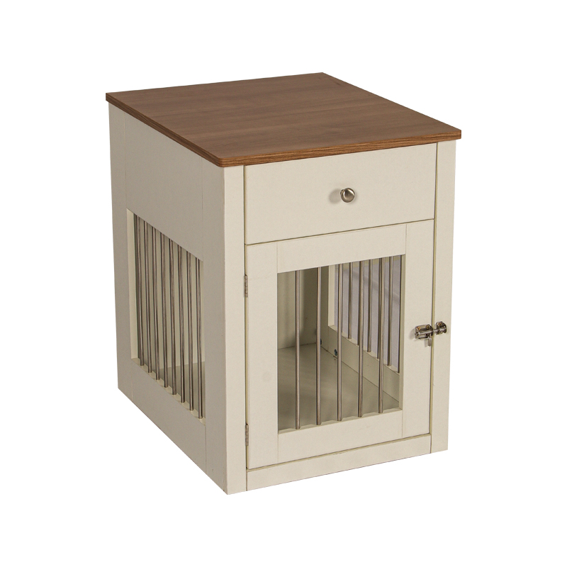 Wholesale Closed Indoor/Outdoor Storage Particleboard House Storage Cat Litter Cabinet Side End Table With Drawer And Lock