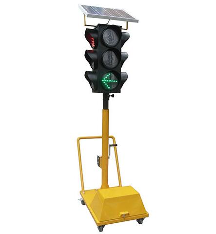 200mm 300mm solar portable LED traffic light equipment