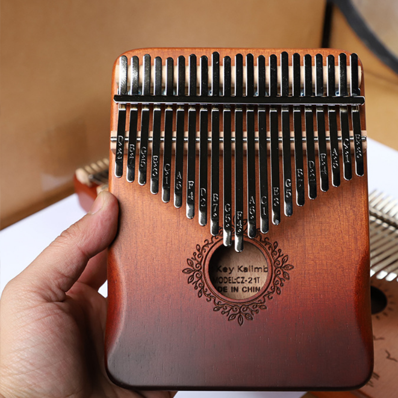 Портативное пианино Mbira Finger Piano Подарки Калимба Пианино для большого пальца 17 клавиш для детей и взрослых Начинающие