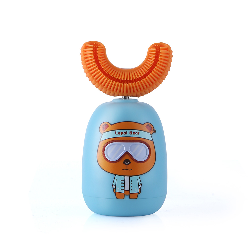 360 Degree Automatic Wireless Sonic Children Electric U-Shaped Toothbrush