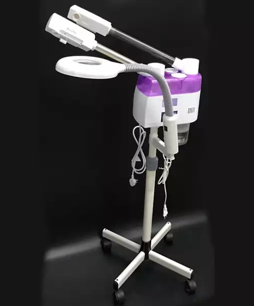 3 in 1 Facial Treatment Hot and Cold Face Steamer with Magnifying Glass