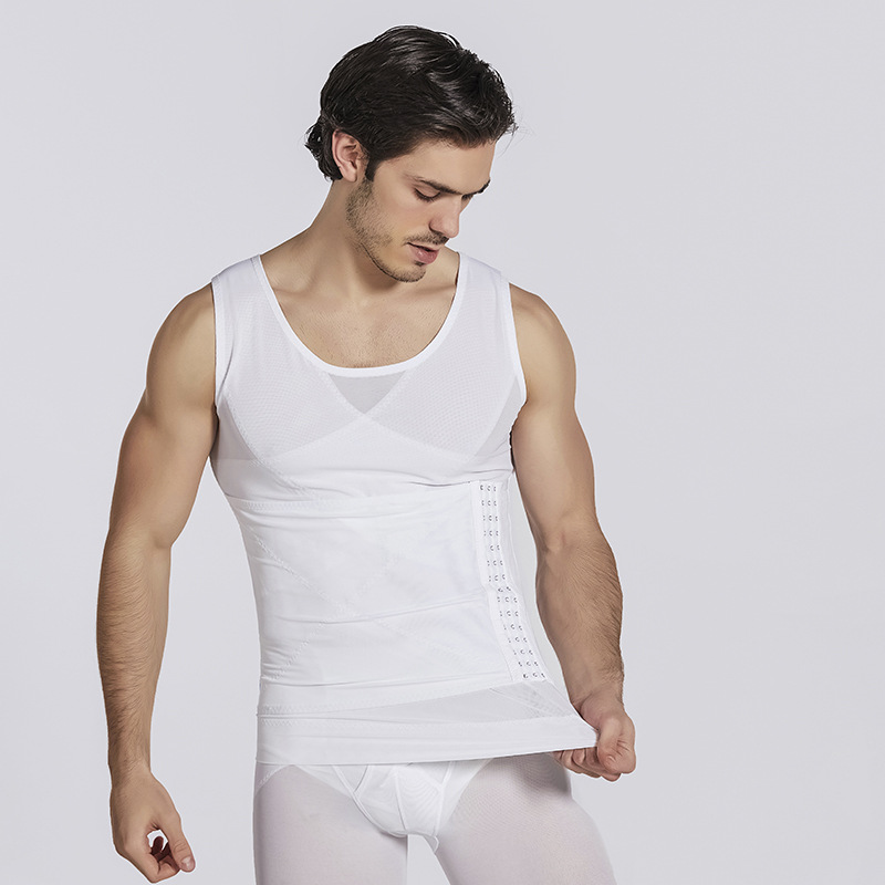 High Compression Adjustable body shaper girdle shapewear for men underwear slimming waist trainer men shapewear