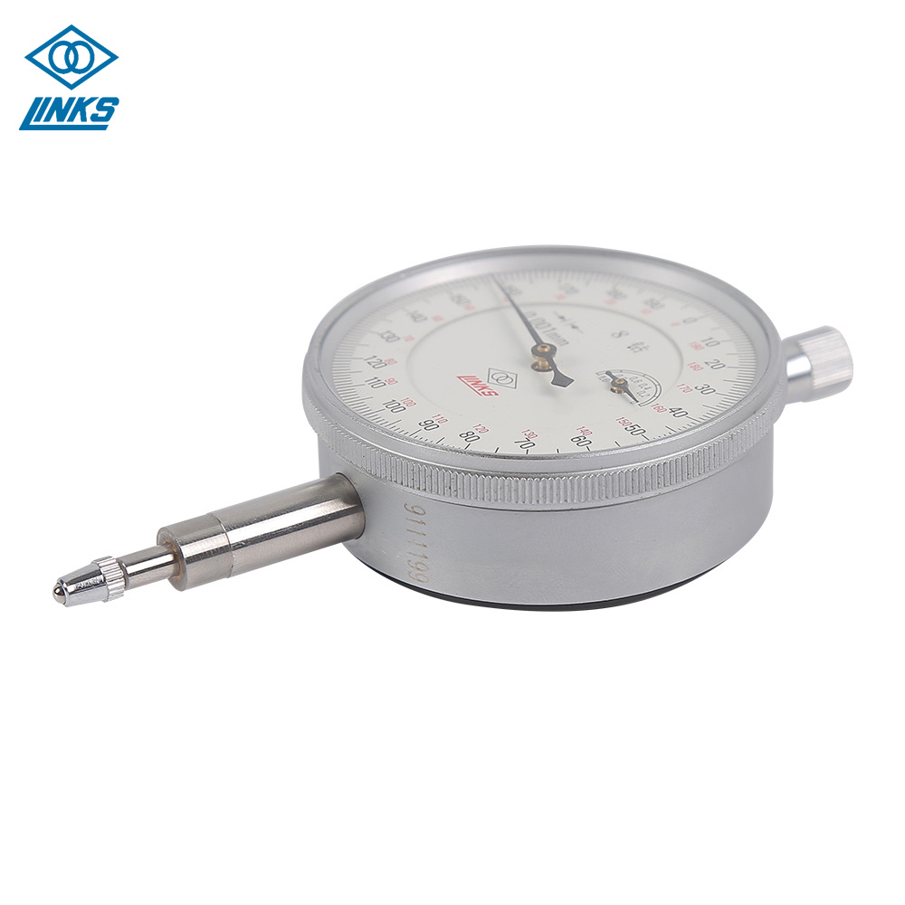 Indicator dial gauge 0-1 surface diameter 360 degrees division value 0.001mm