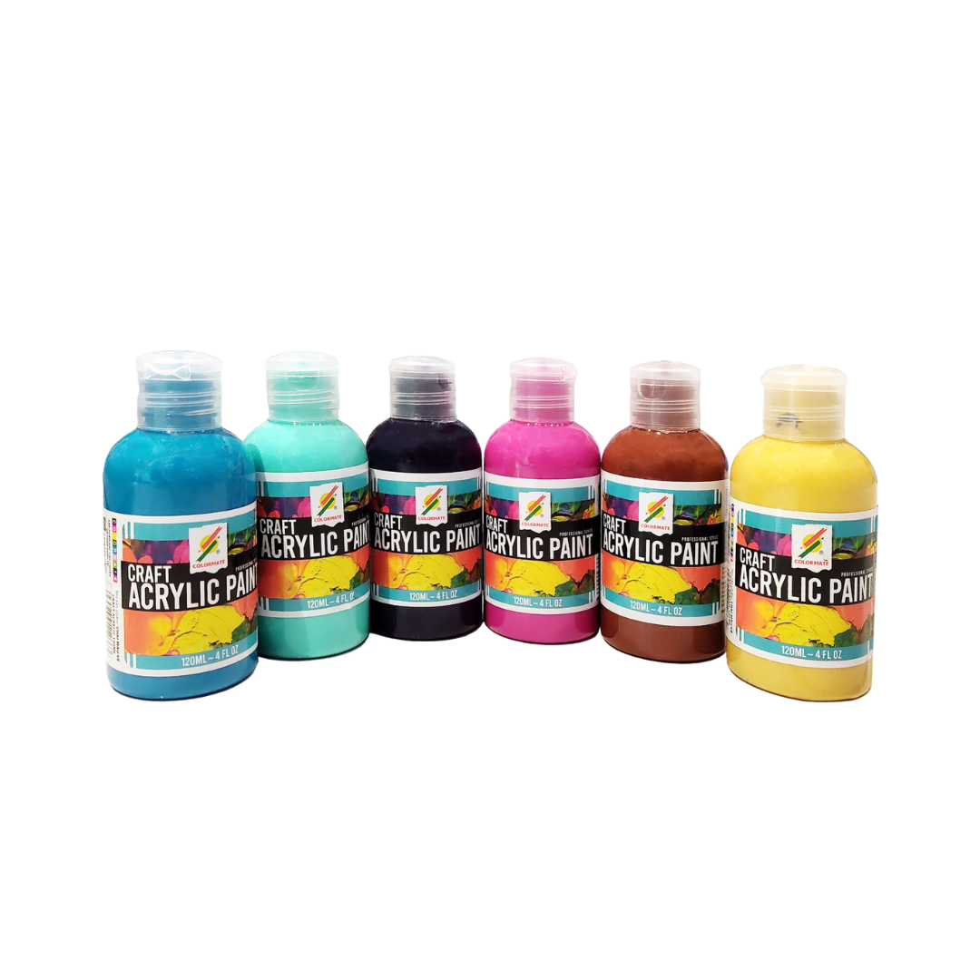 120ml Acrylic Paint Bottle