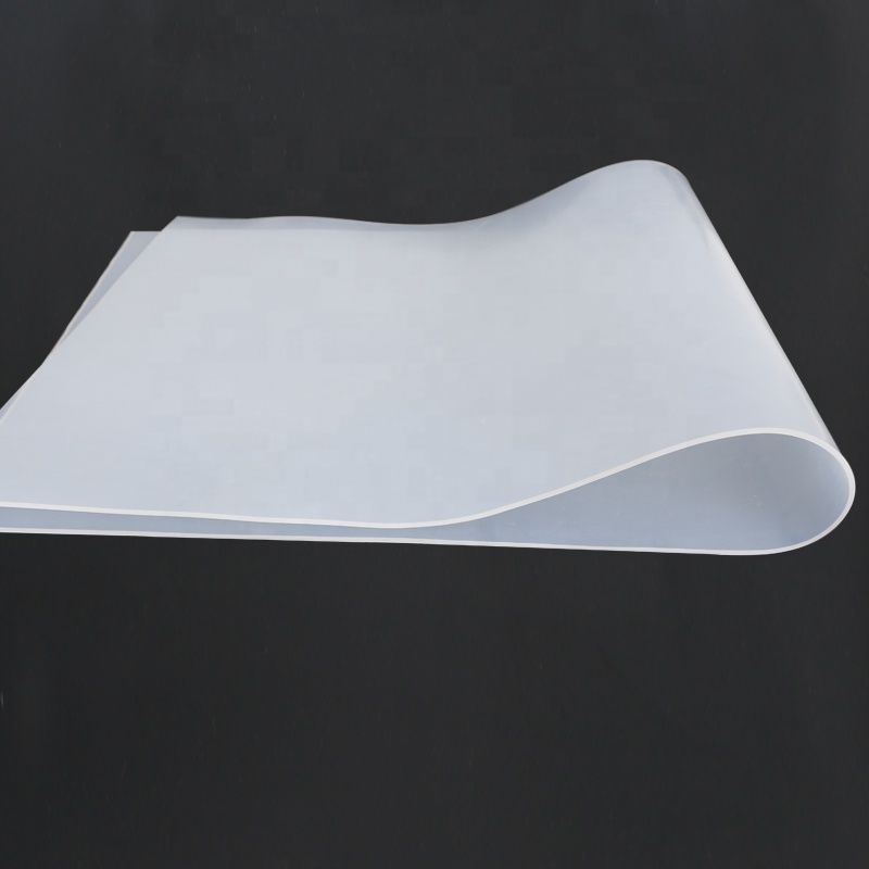 1mm 2mm 3mm 4 mm 5mm White transparent silicone rubber sheet