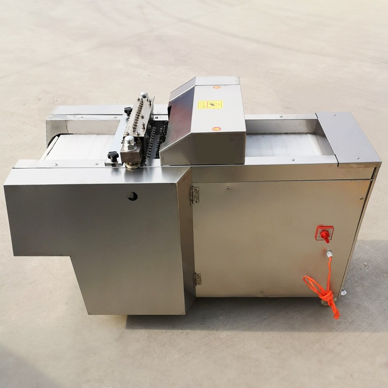 Electric Commercial Fresh chicken meat cube dicer machine/Frozen meat cutting machine/fish slicer machine