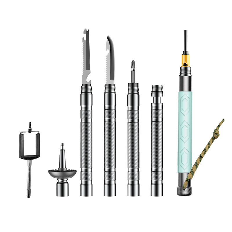 New Multifunction Folding Walking Trekking Pole