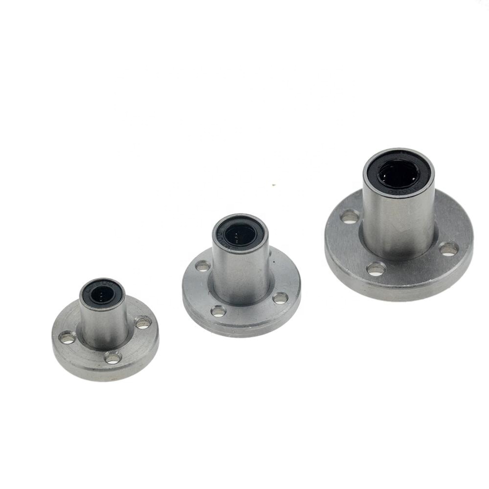 LMF6UU 10 мм фланцевый линейный подшипник CNC части для 3D принтера линейный стержень