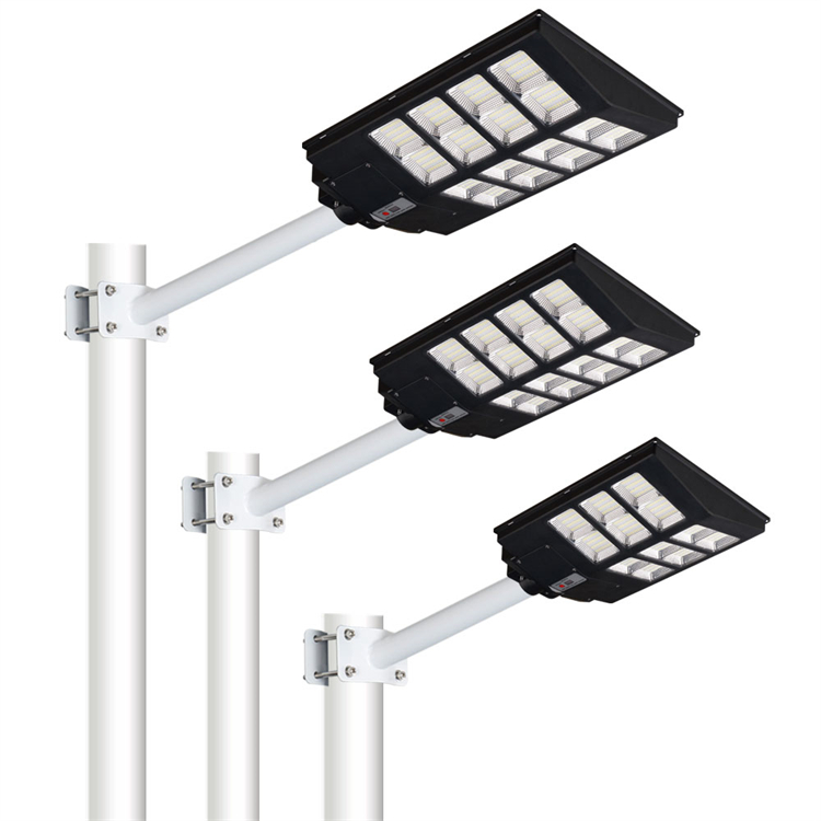LAP Photovoltaic Lumen Gray High Power All In One Abs Led 200W 300W Solar Street Lights