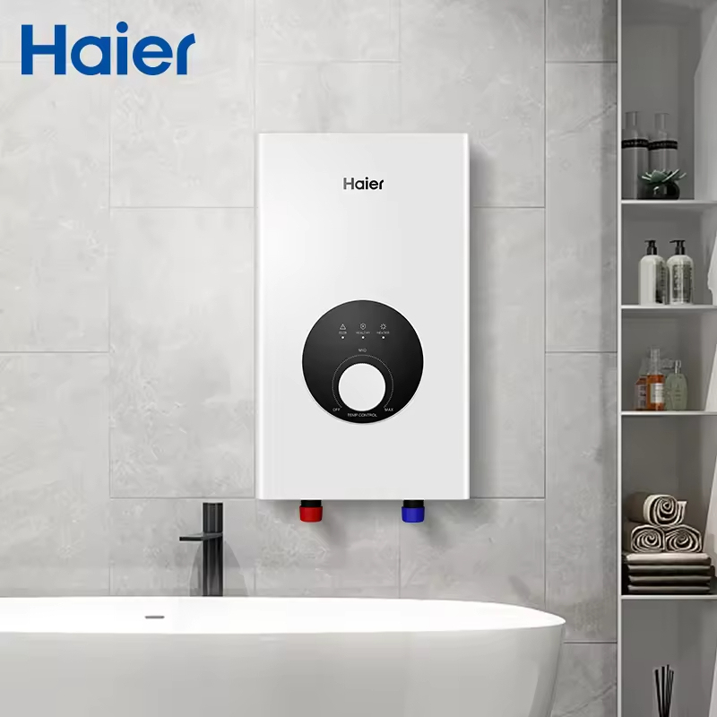 Instant Water Heater With Pump Bathroom Bath Tub Tankless Electric Water Heater With Cover For Low Pressure