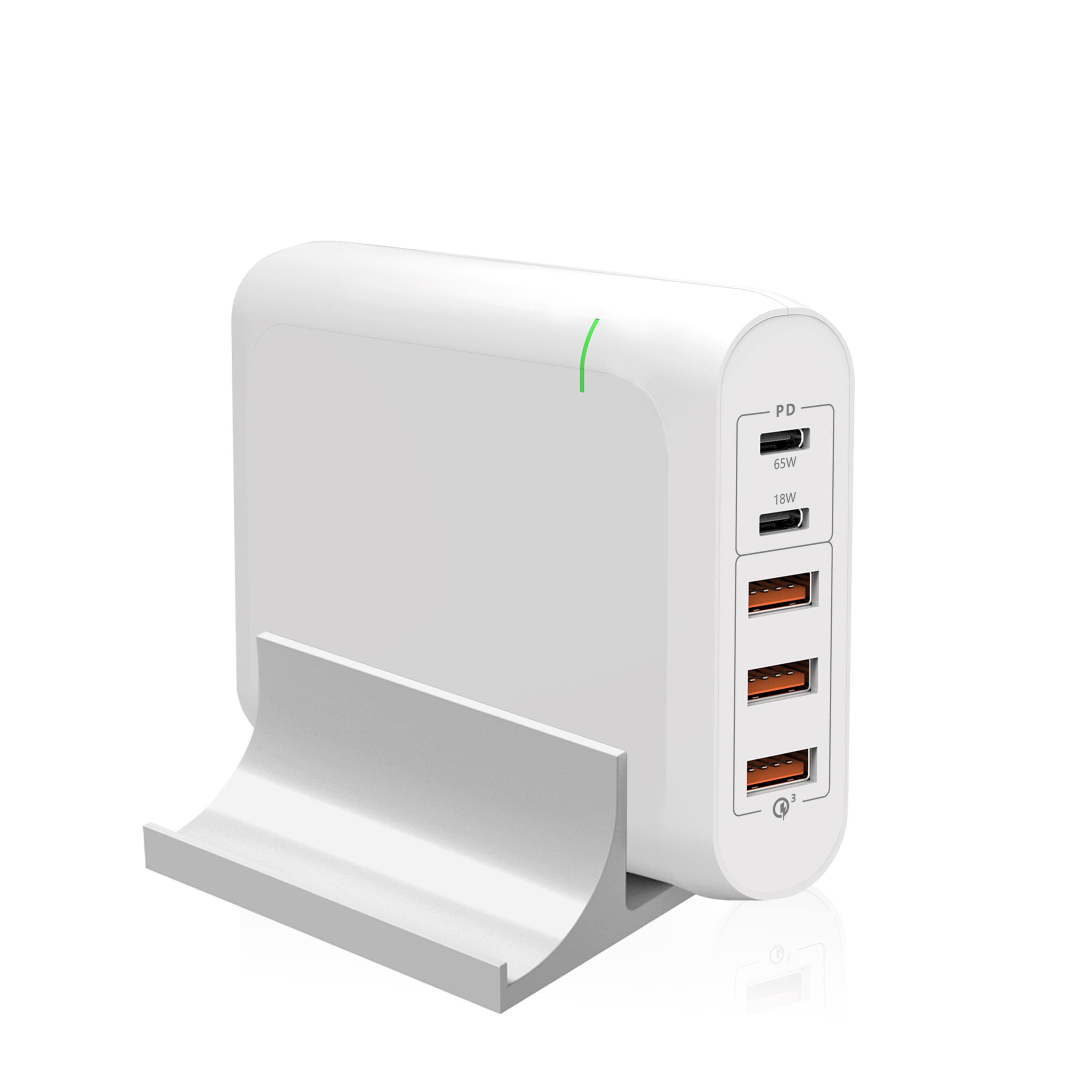 HUNDA, Новое поступление 2020 многопортовый usb c 110W адаптер питания pd быстрая зарядная станция Тип c qc3.0 5-разъемное зарядное usb-устройство универсальный источник питания со светодиодом